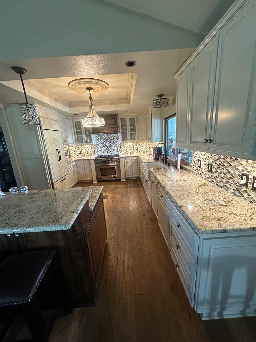 Cabinet refinishing