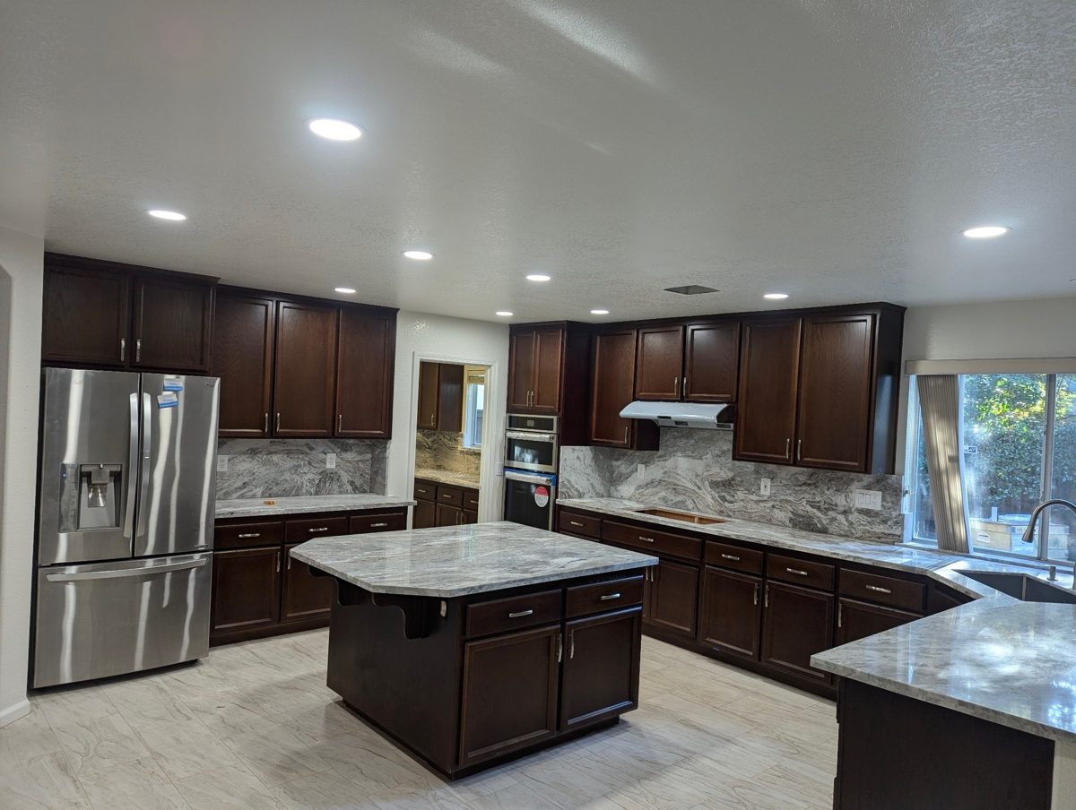 Cabinet refinishing