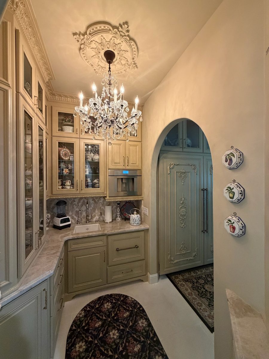 Cabinet refinishing