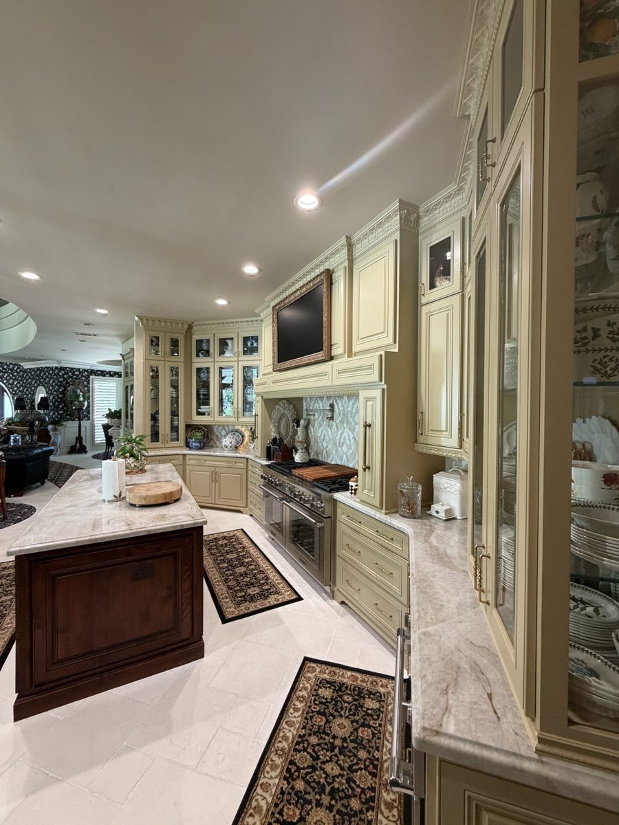 Cabinet refinishing