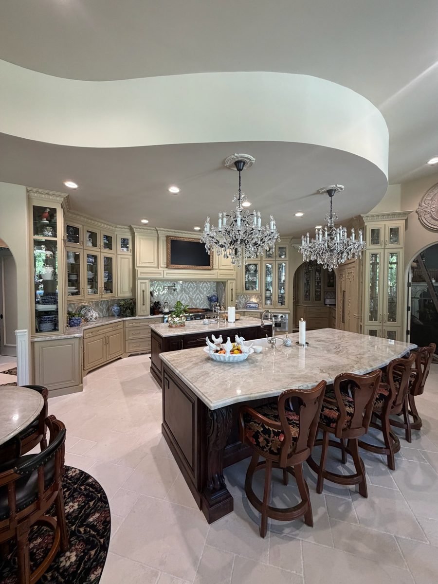Cabinet refinishing