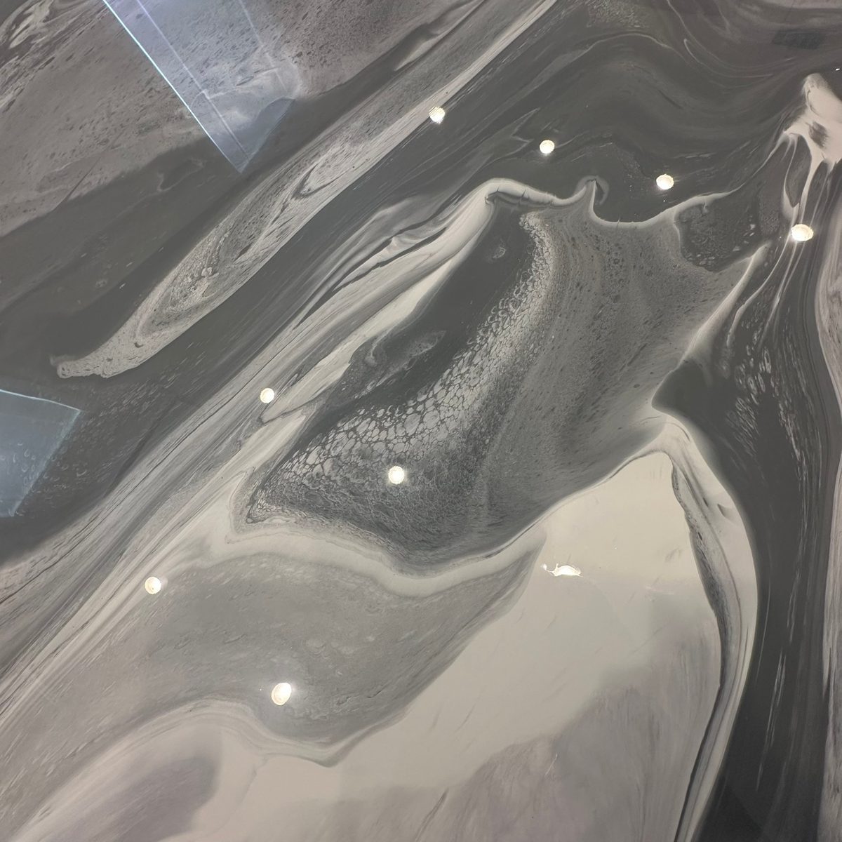 Metallic epoxy floors